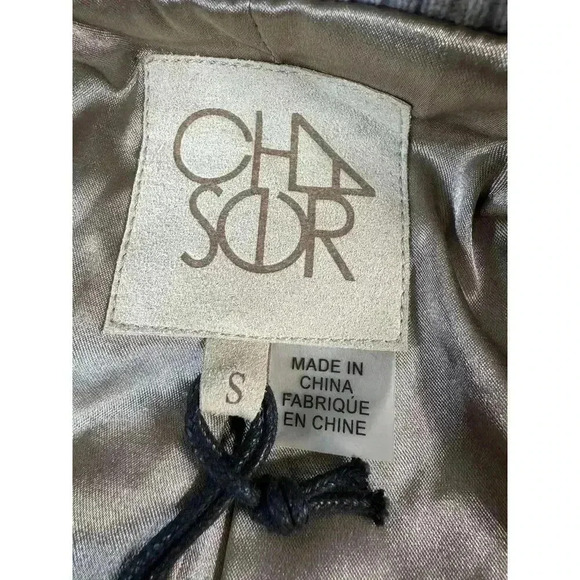 Chaser Womens Camo Teddy Bear Bomber Jacket NWT Small Satin Lined Neutral Zip Up - Picture 4 of 9